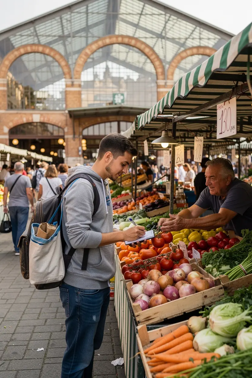 Családi költségvetési táblázat, amely segít a napi kiadások nyomon követésében.